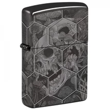 ZIPPO Skull Canabis Design SKU: 46425