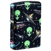 Zippo 46561, Alien földönkívüli design, 540 matt színes öngyújtó