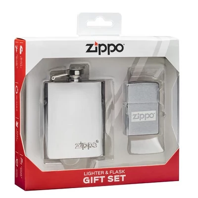 49358 Zippo flaska és öngyújtó ajándékkészlet