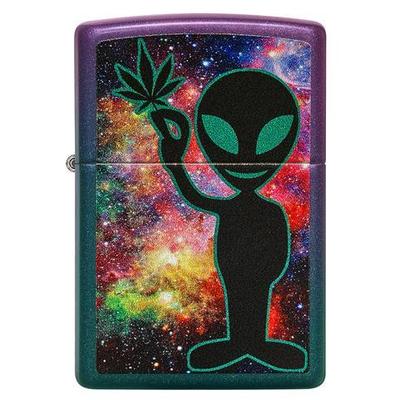 49441 Zippo Öngyújtó színes kivitelben -Alien embléma