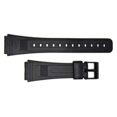 AQ-43/DB 31 Casio fekete műanyag szíj