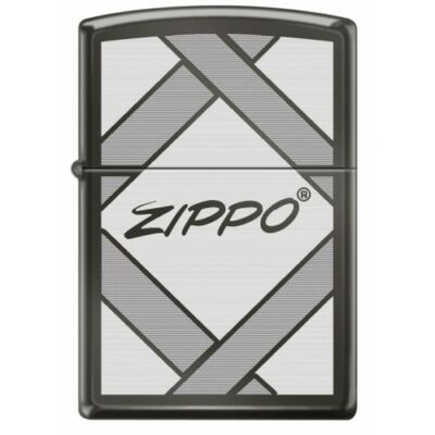 317133 Zippo öngyújtó fekete színben -Zippo logó
