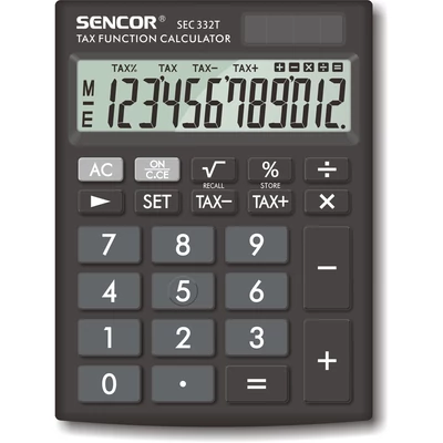 SEC 332 T Asztali számológép SENCOR