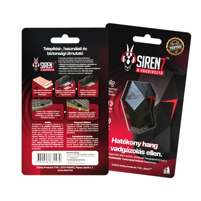 SIREN7 Vadgázolás Elleni Rendszer