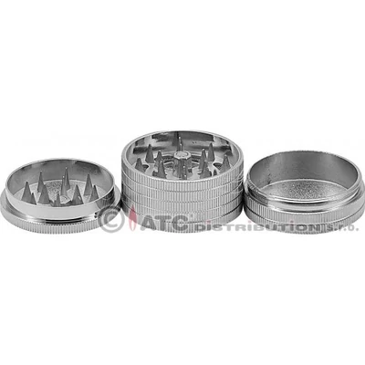 11209 Grinder- dohányőrlő fém , 3 részes - 4 cm átmérő