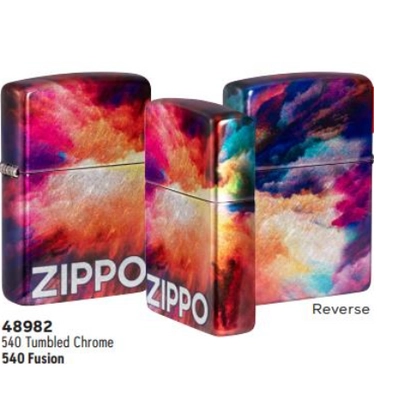 48982 Zippo öngyújtó 540 color - Zippo feliratos
