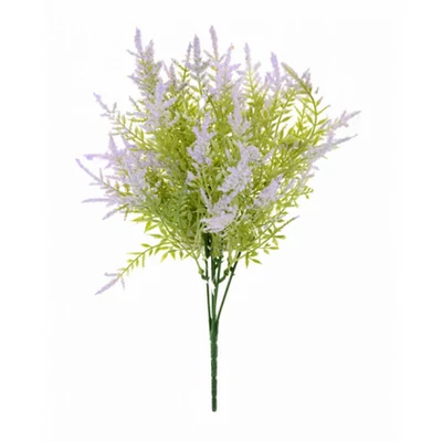 Selyemvirág csokor 34cm lila