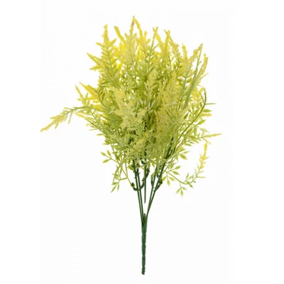 Selyemvirág csokor 34cm sárga