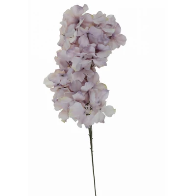 Selyemvirág hortenzia csokor 83cm lila