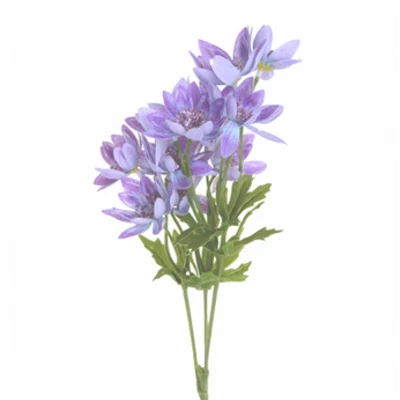 Selyemvirág szálas kökörcsin 66CM lila