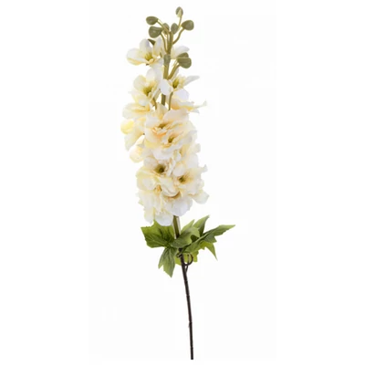 Selyemvirág szarkaláb 84cm krém