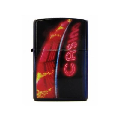 20613 Zippo öngyújtó, sötétkék színben,Sok Szerencsét, Casino