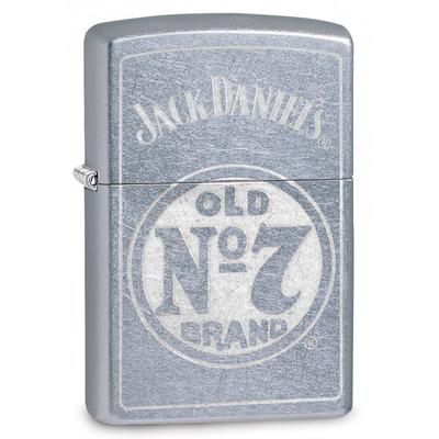 29757 Zippo öngyújtó, utcai csiszolt, Jack Daniels