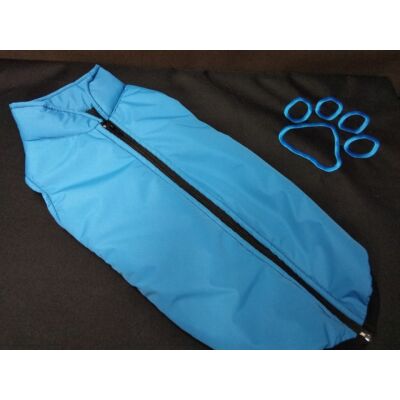 KD61 Vízlepergetős téli kabát TACSKÓ FAZON, kék-fekete színben