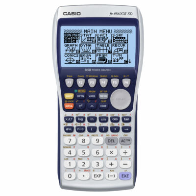 FX 9860 GII SD Casio tudományos számológép -905 funkció