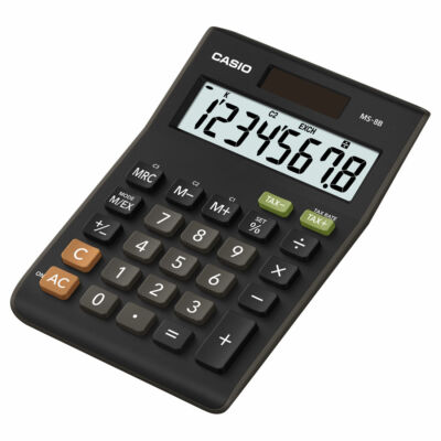 MS 8 B S Casio asztali számológép