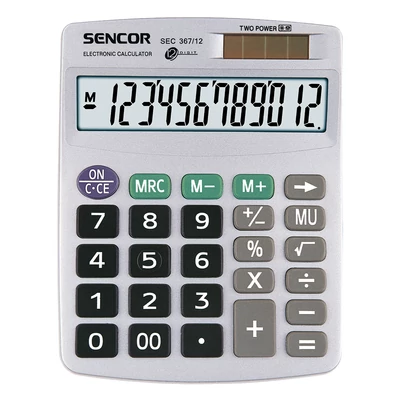 SEC 367/12 Sencor asztali számológép