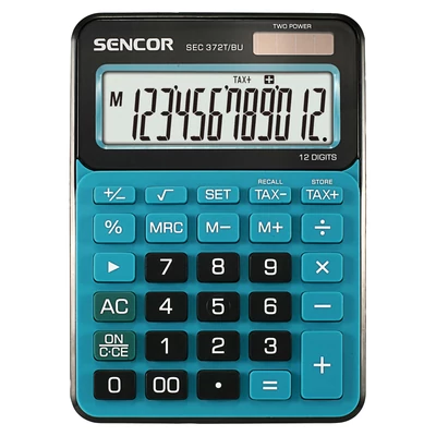 SEC 372T/BU Sencor asztali számológép