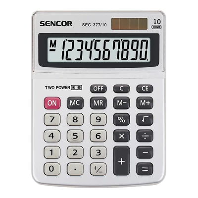 SEC 377/10 Sencor asztali számológép
