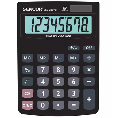 SEC 320/8 Sencor asztali számológép