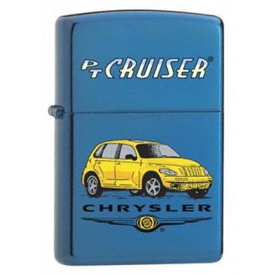20788 Zippo öngyújtó, fényes zafírkék színben - CHRYSLER