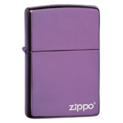 24747ZL Zippo öngyújtó fényes lila színben logóval