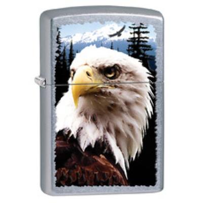 28462 Zippo öngyújtó, utcai csiszolt kivitelben - Szirti sas