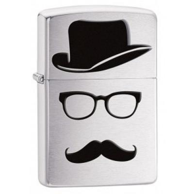 28648 Zippo öngyújtó, ezüst színben - Gentleman