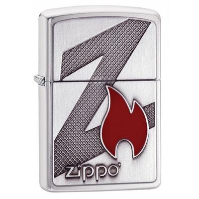 29104 Zippo öngyújtó, csiszolt króm színben logóval