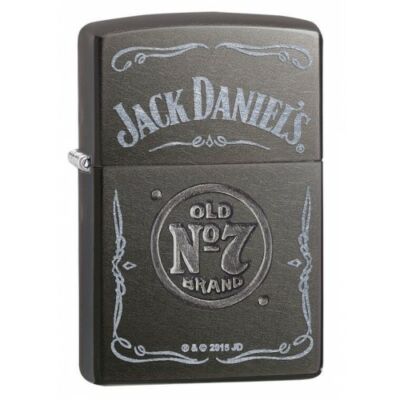 29150 Zippo öngyújtó, szürke színben, Jack Daniels emblémával