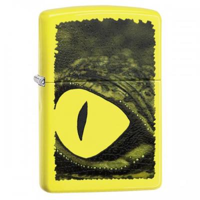 29414 Zippo öngyújtó, Neon sárga színű - Sárkányszem