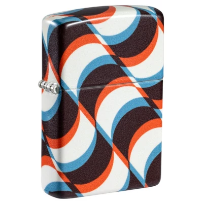 Zippo funky mintás design 540 matt szélálló zsebgyújtó, 46566
