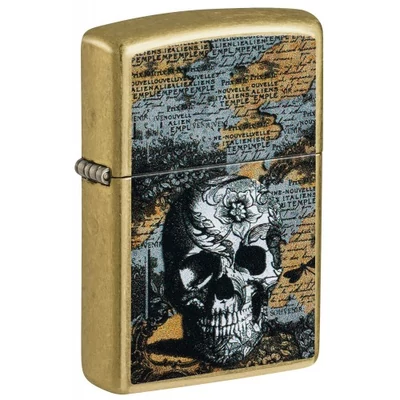 Zippo Skull Design SKU: 46577
