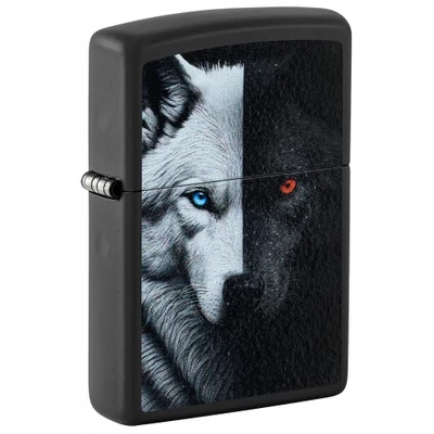 Zippo Two Wolves Design SKU: 46694