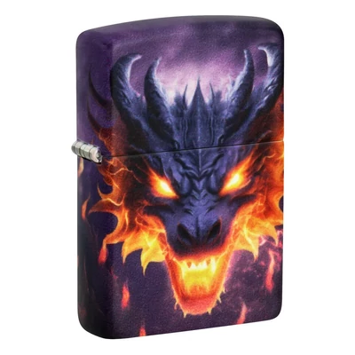  Zippo 46251, világító sárkány, 540 színfolyamat-2 oldalas, sötétben világító öngyújtó