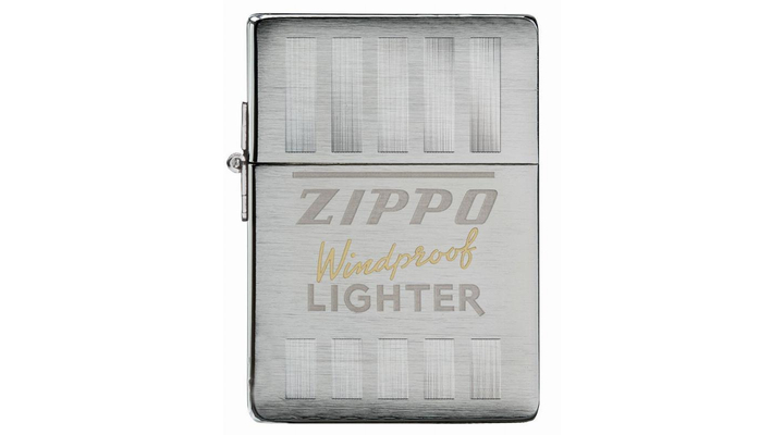 49403 Zippo öngyújtó Csiszolt króm színben -Zippo logó, limitált kiadás