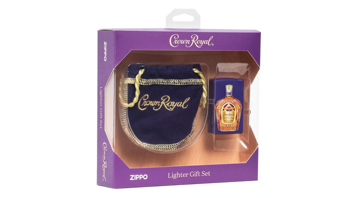 49661 Zippo Crown Royal ajándékszett