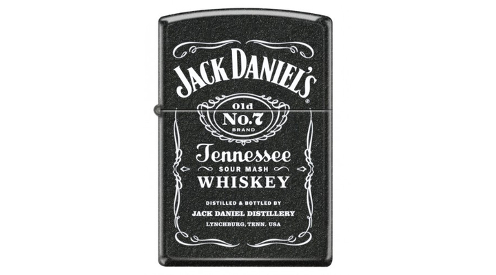 08672 Zippo öngyújtó fekete színben -Jack Daniel's®