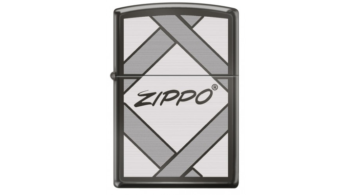 317133 Zippo öngyújtó fekete színben -Zippo logó