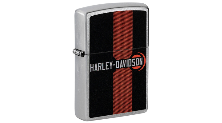 48604 Zippo öngyújtó utcai króm színben, Harley Davidson