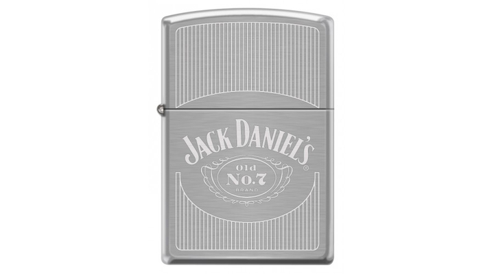 323525 Zippo öngyújtó króm színben -Jack Daniel's®